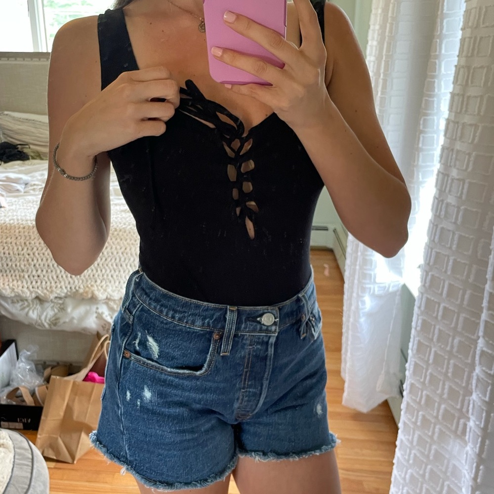 SUZETTE Soft Ribbed Bodysuit